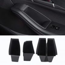 Car Interior Door Storage Box For Mazda CX-30 (DM) 2020-2023 Phone Container Glove Tray Armrest Handle Pocket Holder Accessories