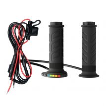 1 Pair 12V 22mm Electric Heating Handle Temperature Adjustable Motorbike Hand Heated Grips Universal Motorcycle Heated Hot Grips