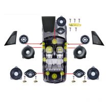 10 Stück für Auto BMW F10 F11 5er Vordertür Harman Hi-Fi Sound Audio Kopf Höhen Horn Hochtöner Speskers Abdeckung Zubehör