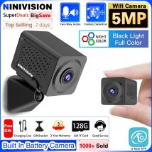 5mp Baby phone Batterie drahtlose IP-Kamera kleine Video recorder Micro Smart Indoor Home Security zurück Nachtsicht kamera o-kam