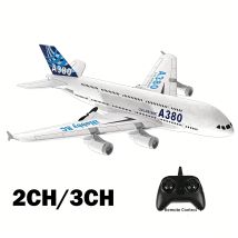 A380 Samolot Airbus RC Samolot z pianki Zabawki 2.4G Glide Stałe skrzydło RTF Samolot Zabawki na zewnątrz Drone Modle Easy Fly Prezent dla dzieci