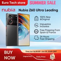 Nubia-teléfono inteligente Z60 versión Ultra líder, 5G, Snapdragon 8 Gen 3, versión líder, 6,8 pulgadas, 120Hz, Pantalla AMOLED, 80W, carga rápida