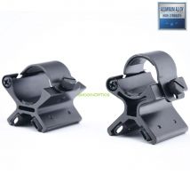 Schiefer optik niedrige hohe Magnet halterung 1 Zoll 30mm Rohrring für Zielfernrohr Red Dot Sight Taschenlampe