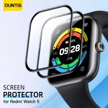 Displayschutzfolie für Xiaomi Redmi Watch 5, 3D-gebogener Displayschutz, Redmi Watch 5 Ultra-HD-Schutzzubehör mit vollständiger Abdeckung