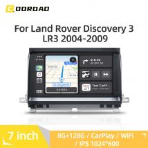 Android 14.0 Car Radio For Land Rover Discovery 3 LR3 2004-2009 DSP Stereo Multimedia Player Navigation WiFi CarPlay Bluetooth