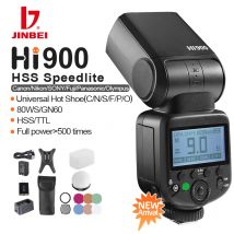 JINBEI HI900 TTL HSS Speedlite Kamera Blitzgerät Universal Blitzschuh für Canon Sony Nikon Fuji Olympus Kameras