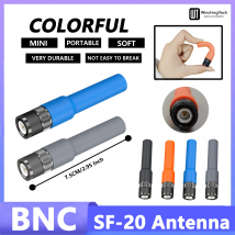 SF-20 Soft Short Antena VHF UHF Mini Colorful BNC kompatibel mit Motorola CP500 Kenwood IC-V82 Wilson Walkie Talkie Zubehör