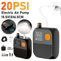 25PSI Elettrico Paddle Board Pompa Compressore D'aria Portatile Sup Pompa 2000mAh Ricaricabile Pompa di Aria Elettrica Per Kayak Barca Inf R4Z9