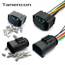 1 Satz 8-polig 1- 1534229 -1 ACC Electric Eye Radar Sensor Plug Lane Change Assist Controller Connector für VW Audi A4L BMW 4F 0972708