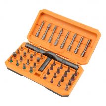 Cacciavite a cricchetto di precisione 42 in 1 Kit di utensili manuali manuali portatili con manico piccolo magnetico senza fili per riparazioni domestiche