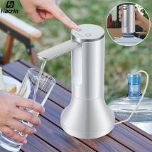 Elektrische Wasser-Gallonen-Flaschenpumpe, automatische Wasserspenderpumpe, 19 Liter, faltbare Desktop-Wasserflaschenpumpe, H3, wiederaufladbar
