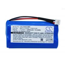 Batería médica MB1790 de 7,4 V, 2600mAh/3400mAh para bomba de infusión Fresenius Volumat Agilia,Agilia D,Fresenius Volumat,Link4 + Agilia