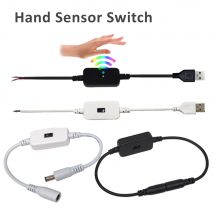 Hand Sweep Schalter Winken EIN/AUS Motion Sensor Schalter Dimmer USB5V DC12V/24V für Schrank Schlafzimmer hause Dekoration Nachtlicht Streifen