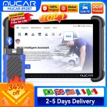 MUCAR 892BT Narzędzie diagnostyczne OBD2 ze sztuczną inteligencją, skaner CAN FD/DOIP OBD 2, diagnostyka wszystkich systemów, 35