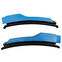 2 Stück linke Seite für Mercedes Benz C238 E200 E220 E300 E350 E400 E53 Amg Hecks toß stange Kotflügel Flare Verlängerung srad Augenbrauen lippe