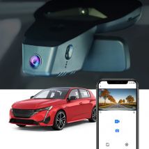 Fitcamx 4K Dash Cam für Peugeot 308 2021–2024, Opel Astra 2021–2024, Citroen C5 X 2022–2023,