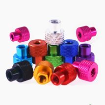 2–5 Stück M3 M4 M5 M6 M8 bunte Aluminiumlegierung handfest anziehen gerändelte Rändelmutter für FPV RC Autoteile Hardware