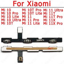 Cavo flessibile di accensione e spegnimento per Xiaomi Mi 10 Ultra 10T Pro 11 Lite 11T 11X tasto Volume pulsante laterale interruttore muto pezzi di ricambio