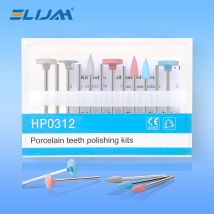 HP0312 Dental Porzellan Zähne Polieren Kits Denspay 12 teile/schachtel Dental Verbund Harz Set Silikon Einweg Polierer