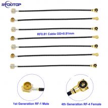 5 Teile/los RF 0,81 Kabel IPX-4 MHF4 Buchse auf IPX-1 Stecker/IPX-4 F Stecker RF Koaxial Pigtail WIFI Antenne verlängerungskabel Jumper