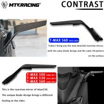 Für Yamaha TMAX Spiegel Rückspiegel Verstellbare Außenspiegel T-MAX 530 TMAX 560 Sport Winglets Spiegelzubehör