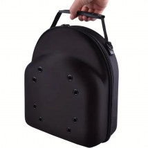 1 Confezione Custodia Portatile in EVA per Cappello da Baseball, Borsa da Viaggio Impermeabile per Cappelli, Borsa Antipolvere per Conservazione ed Esposizione per Uomini e Donne, Adatta alla Taglia M