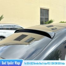 Für 2016–2022 Mercedes Benz E-Klasse W213 E260 E300 E350 4-türige Limousine Heckscheibe Dach Lip Spoiler Flügel Auto Body Kit Zubehör