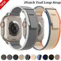 Cinturino Trail Loop per Apple Watch Ultra 3/2 49mm Serie 11 10 9 8 7 46mm 45mm 41mm 42mm Cinturino sportivo in nylon iWatch 6 5 SE 44mm