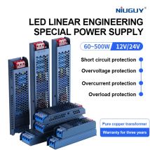 Trasformatore di illuminazione AC/DC12V 24V Alimentatore LED 60W 100W 200W 300W 400W 500W Convertitore driver LED per illuminazione di strisce LED sottili