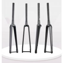 Airwolf 700C Scheibenbremse Steckachse Rennrad Gabel Vollcarbon Konisches Rohr Verstecktes Internes Kabel Carbon Rennradteile