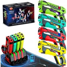 VATOS Infrared Laser Tag Guns Set Toy Electric Pistol Battle Game For Boys Kids Group Indoor Outdoor Christmas Party Gifts Toys