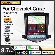 9,7 Zoll 2din Android 13 Autoradio für Chevrolet Cruze J300 2013-2017 Multimedia-Player GPS Wireless Carplay Android Auto Stereo