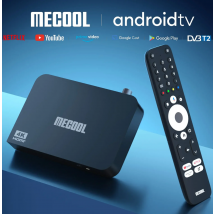 MECOOL KT2 TV Box Android 2025 DVB-T2 Smart TV ip tv tvbox Amlogic S905Y4 Netflix 4K Chromecast android 12 14 Global Console