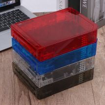 1Pc Plastic Full Case Cover For Wii Game Console Housing Shell With Buttons Transparent Housing Shell Case
