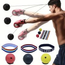 6 stücke Boxen Reaktion Ball Geschwindigkeit Ball Magic Ball Kopfbedeckung Kampf Ball Reaktion Training Ball Set Kombination Fitness Boxen Bal