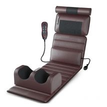 Electric Full Body Massage Mattress With Heating Hand Control Shoulder Neck Waist Airbag Back Kneading vibration Massage Cushion