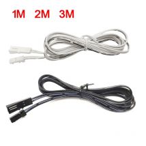 1M 2M 3M LED Küchenschrank Lichter Verlängerungskabel UL 2468-24AWG 22AWG 20AWG 2Pin Stecker auf Buchse Kabelstecker
