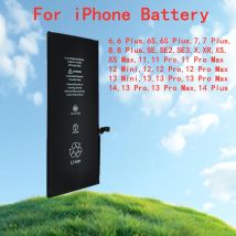 Batteria per iPhone 6s 6 7 8 Plus SE X XR XS Max 11 12 13 14 Pro Max 12mini 13mini 14pro 14plus 11pro 12pro 6plus 7plus 8plus