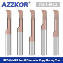AZZKOR MPR Kleine Durchmesser Kopieren Bohren Werkzeuge Wolfram Stahl Hartmetall CNC Maschine Seismisch Beständig Innen Bohren Loch Werkzeug