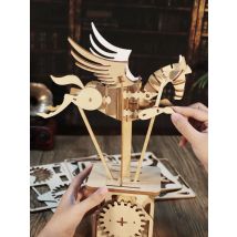 3D Holz puzzle Pegasus DIY handgemachte Handwerk Montage Modell Kits kreative Dekoration Geburtstag und Weihnachts geschenke