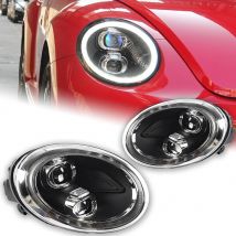 AKD Car Styling per fari Beetle 2013-2020 VW Beetle LED faro proiettore lente DRL lampada frontale accessori abbaglianti anabbaglianti