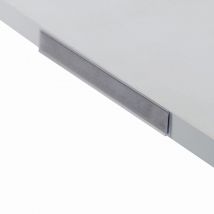 Clip de etiqueta de Pvc de 2x20cm, etiqueta de canal de estante, tira de datos transparente, portaetiquetas magnéticos, portatarjetas de datos con protectores de plástico transparente