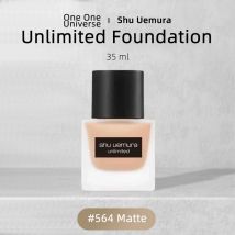 Shu Uemura Fondotinta duraturo e traspirante illimitato 35 ml, # 564 (Opaco), Trucco Sephora originale per donna, Cosmetici giapponesi