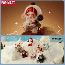 POP MART SKULLPANDA Winter Symphony Series Blind Box Toys Kawaii Anime Action Figure Surprise Mystery Box Dolls Girls Gift