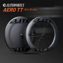 Koła ELITEWHEELS AERO-TT, karbonowe koła triathlonowe, koła do hamulców V-Brake, bezdętkowe koła typu Clincher do rowerów TT, do wyścigów.