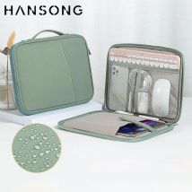 Tablet-Handtaschenhülle für iPad, Samsung, Xiaomi, Lenovo Surface 11–13 Zoll, Hülle, stoßfeste Schutztasche, mehrere Taschen