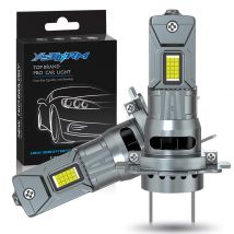 Żarówki samochodowe LED XSTORM H7 H4 H11 H8 H27 800 881 HB3 9005 HB4 9006, lampy samochodowe CSP z wentylatorem, turbo światła, 6000K 12V