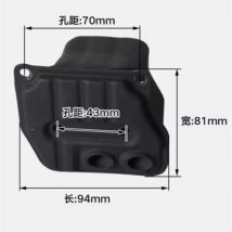 Ersatzteile für Auspuff-Kettensäge für Zenoah 4500 5200 5800, chinesische Kettensägenmotoren