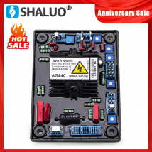 Red AS440 AVR Automatic Voltage Regulator Stabilizer Control Panel Compatible With Generator Brushless Alternator Parts