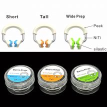Dental Niti Matrix Bands Ring Garrison Stil Matrix Clamp Clip Schnitt Konturierte Matrizen Zahnarzt Zahnarzt Kunststoff Kit Labor Werkzeuge